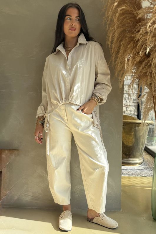 Paloma French Tuck Shirt Calico